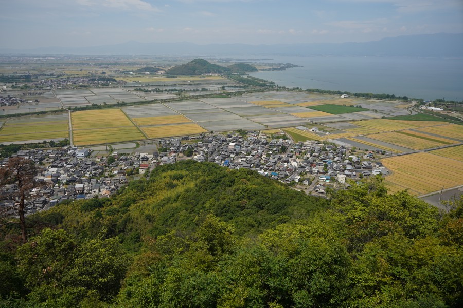 八幡山からの景色