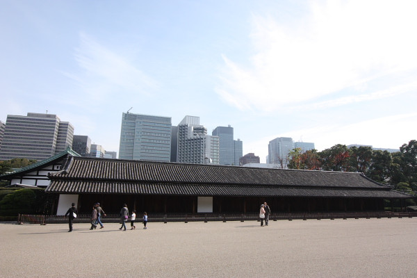 12月上旬の寒々しい曇りの日に