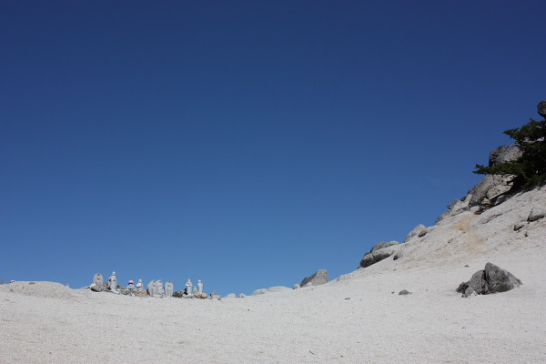 9月上旬の一人山旅のあとに