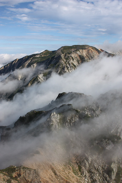 9月中旬の雷鳥に出会った山行